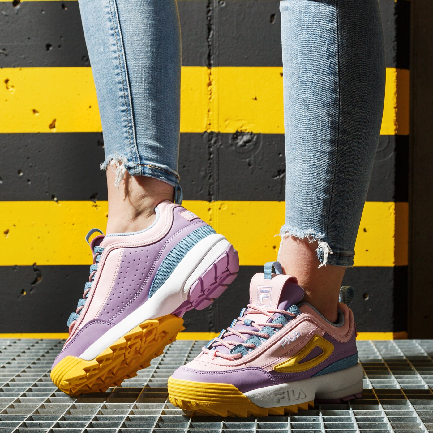 Дамски маратонки FILA DISRUPTOR CB WMN M 101098072p цвят многоцветен