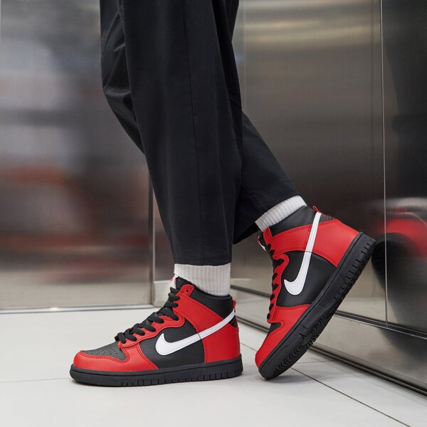 Детски маратонки NIKE DUNK HIGH BG db2179-003 цвят червен