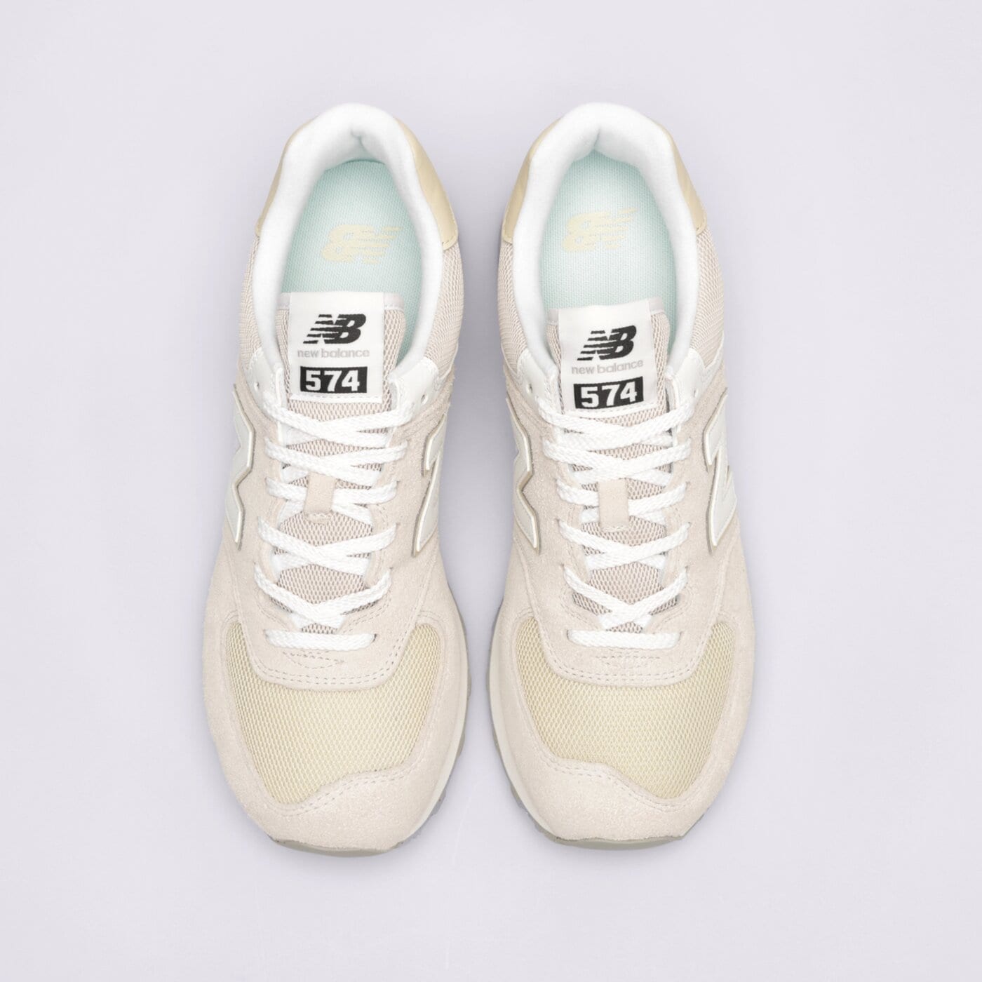 Мъжки маратонки NEW BALANCE 574 u574fog цвят кремав