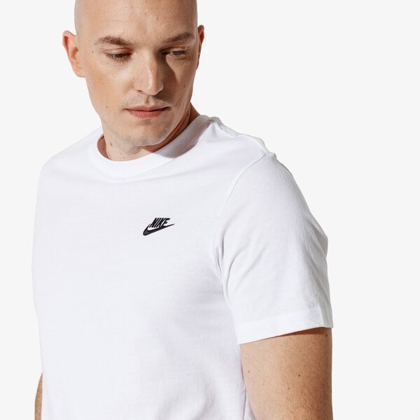 Мъжка тениска NIKE ТЕНИСКА SPORTSWEAR CLUB ar4997-101 цвят бял