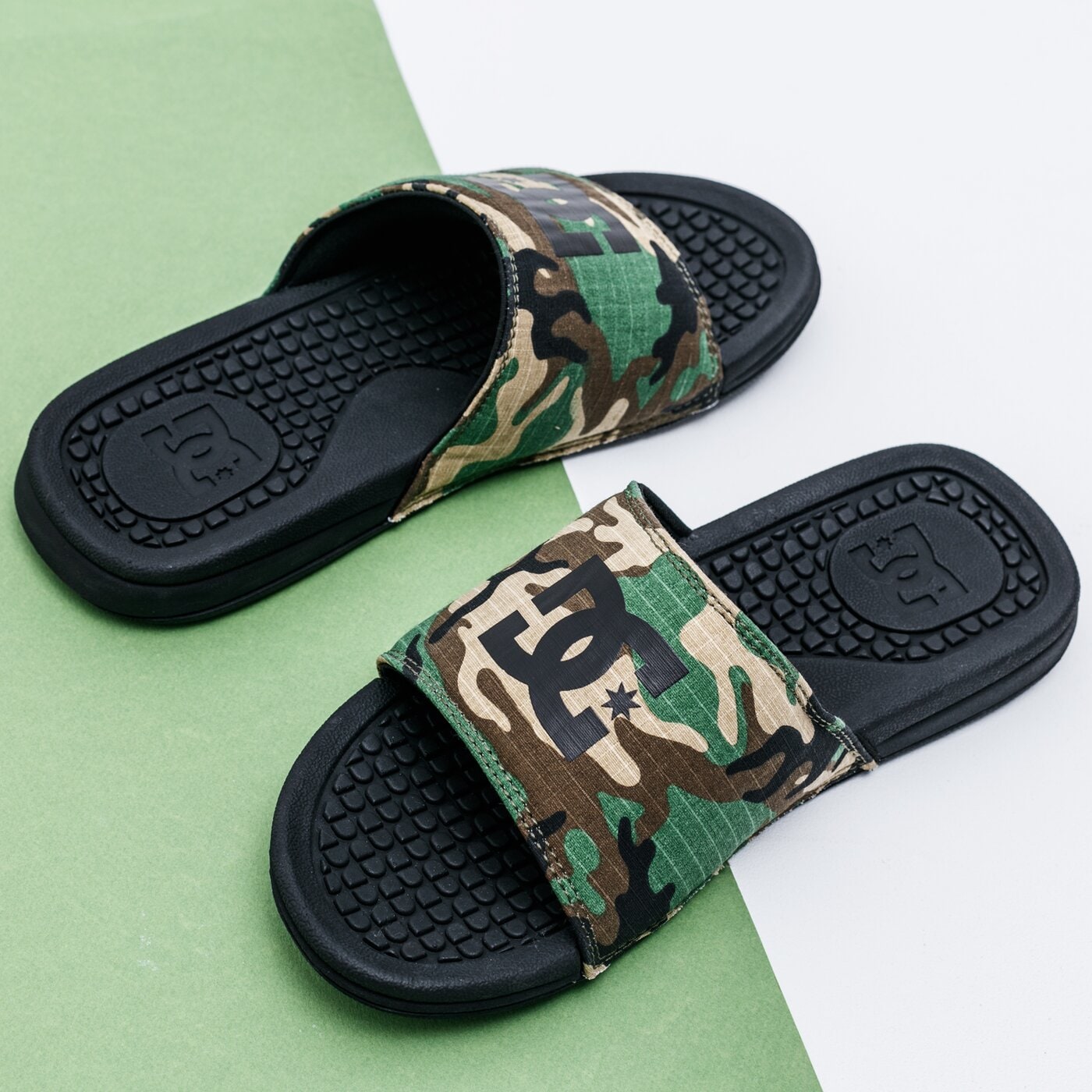 Мъжки чехли и сандали DC BOLSA adyl100026bcm цвят черен