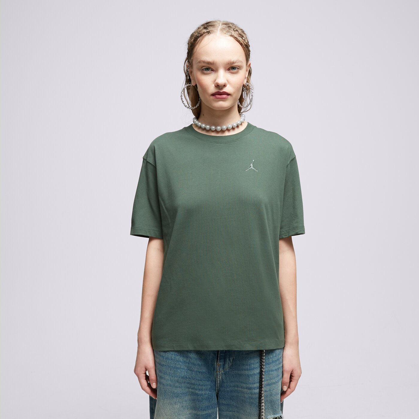 Дамска тениска JORDAN ТЕНИСКА W J ESSEN GF CORE 23  fn4500-337 цвят зелен