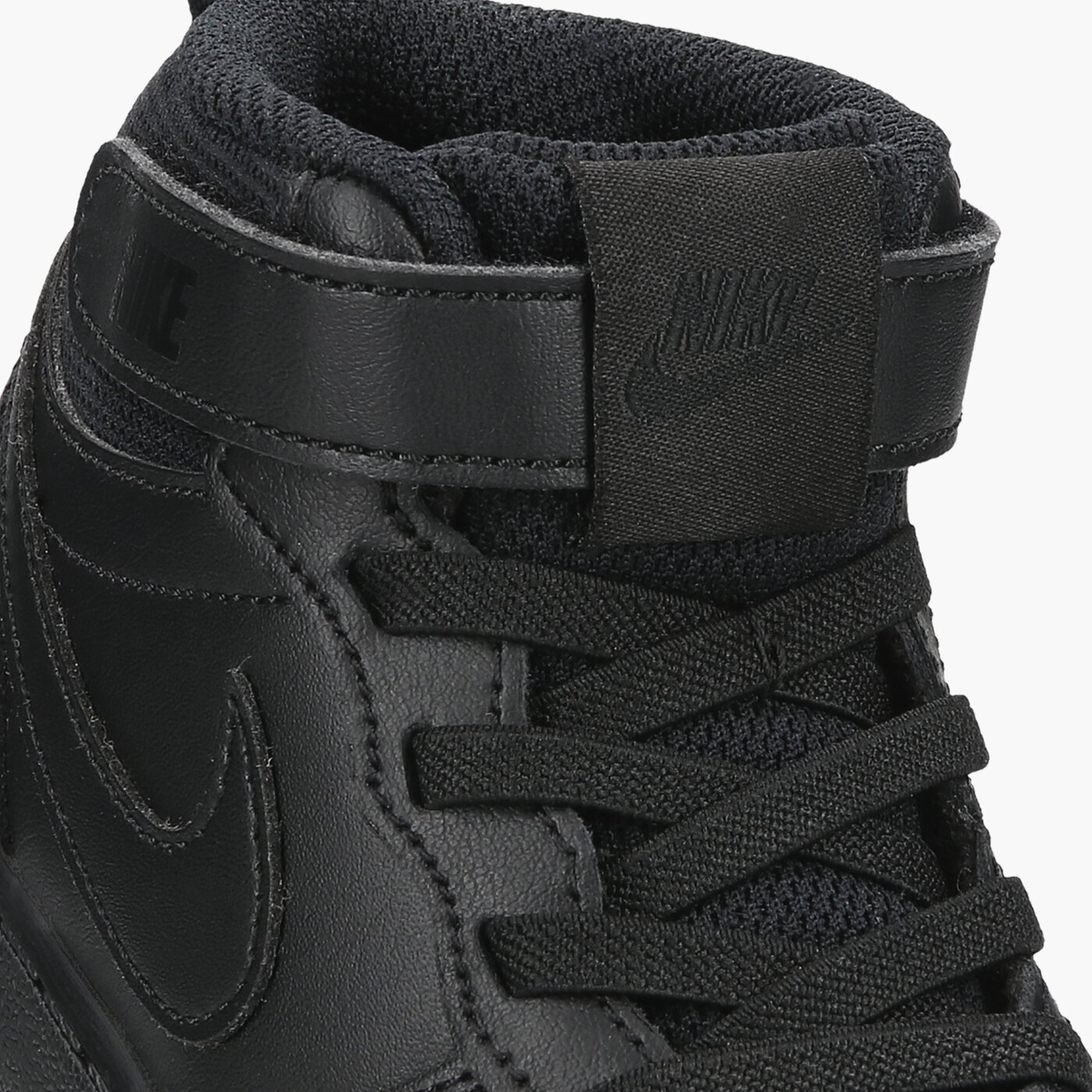 Детски маратонки NIKE COURT BOROUGH MID 2 cd7784-001 цвят черен