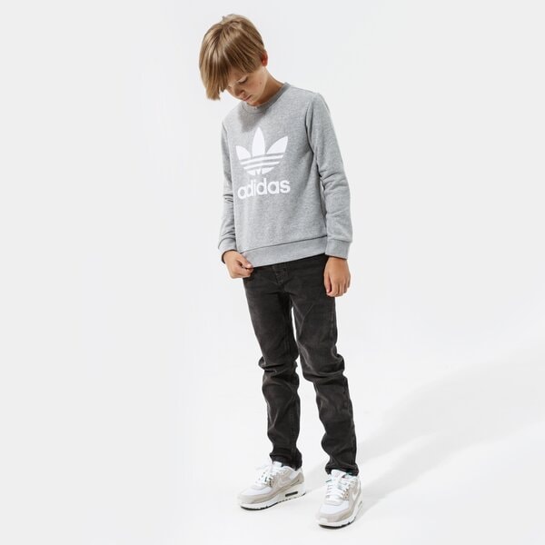 Детски суичър ADIDAS СУИТЧЪР TREFOIL CREW BOY gd2709 цвят сив