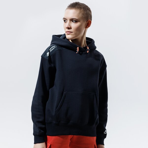 Дамски суичър NIKE СУИТЧЪР С КАЧУЛКА W NSW PO HOODIE FLC UU dd3605-010 цвят черен
