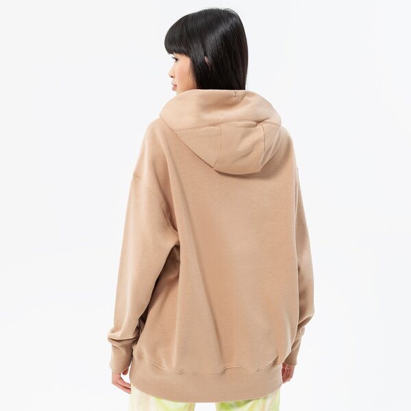 Дамски суичър NIKE СУИТЧЪР С КАЧУЛКА W   NSW STYLE FLC PO HOODIE OS dq5860-200 цвят бежов