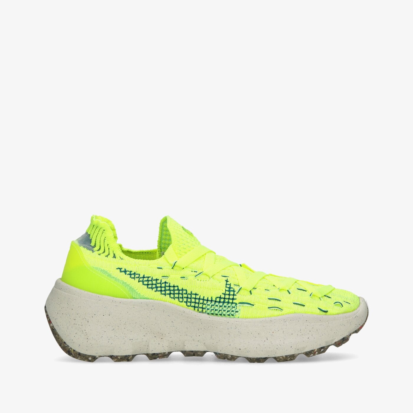 Дамски маратонки NIKE SPACE HIPPIE 04 da2725-700 цвят зелен