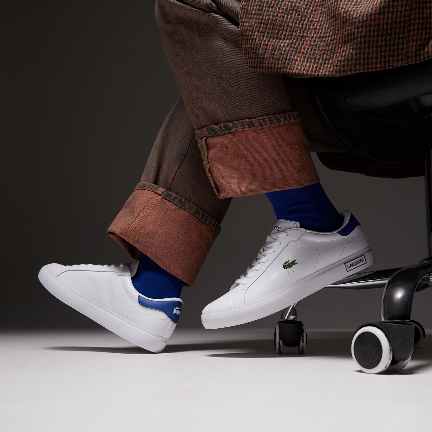 Мъжки маратонки LACOSTE POWERCOURT 124 3 SMA 747sma0081080 цвят бял