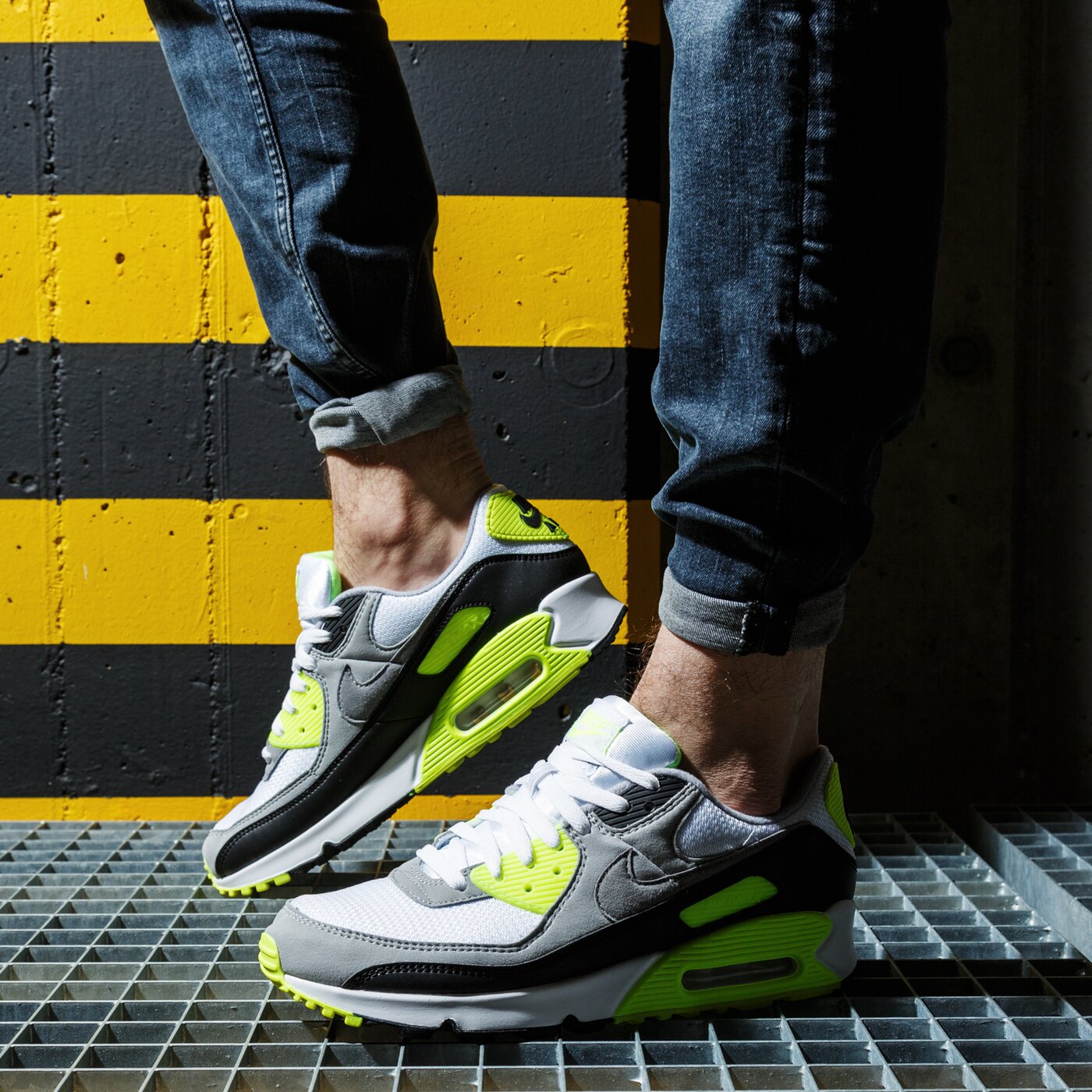 Мъжки маратонки NIKE AIR MAX 90 cd0881-103 цвят сив