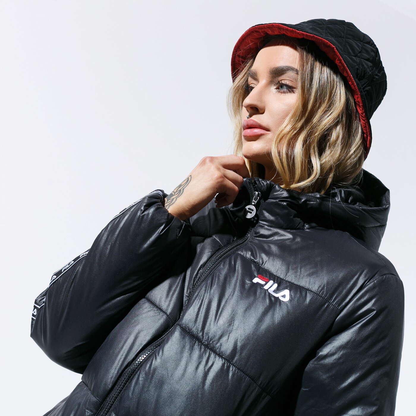 Дамско зимно яке FILA ЯКЕ SHIGEMI PADDED JACKET 687254002 цвят черен