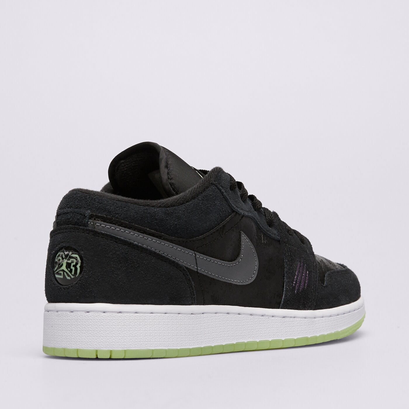 Детски маратонки AIR JORDAN 1 LOW  hv4775-001 цвят черен