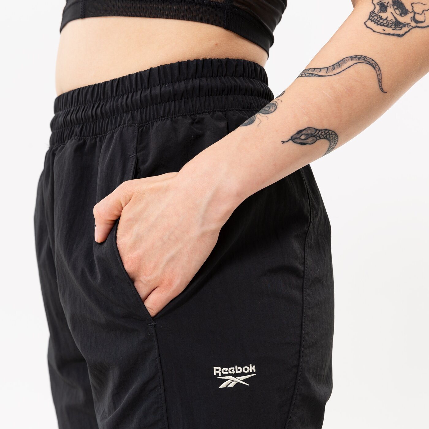 Дамски панталони REEBOK ПАНТАЛОНИ CL AE FR TP hh9753 цвят черен