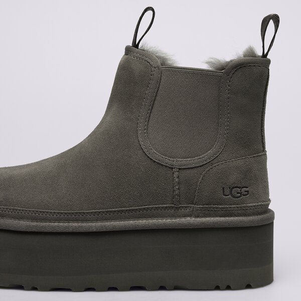 Дамски кежуал UGG NEUMEL PLATFORM CHELSEA 1134526-grey цвят сив