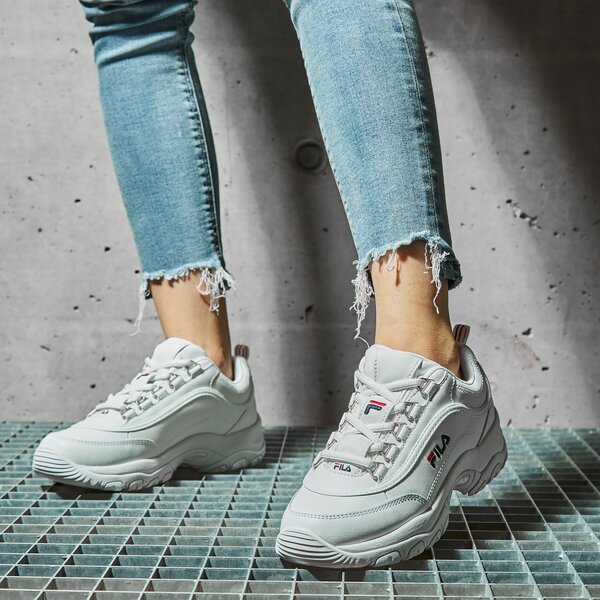 Дамски маратонки FILA STRADA LOW WMN 10105601fg цвят бял
