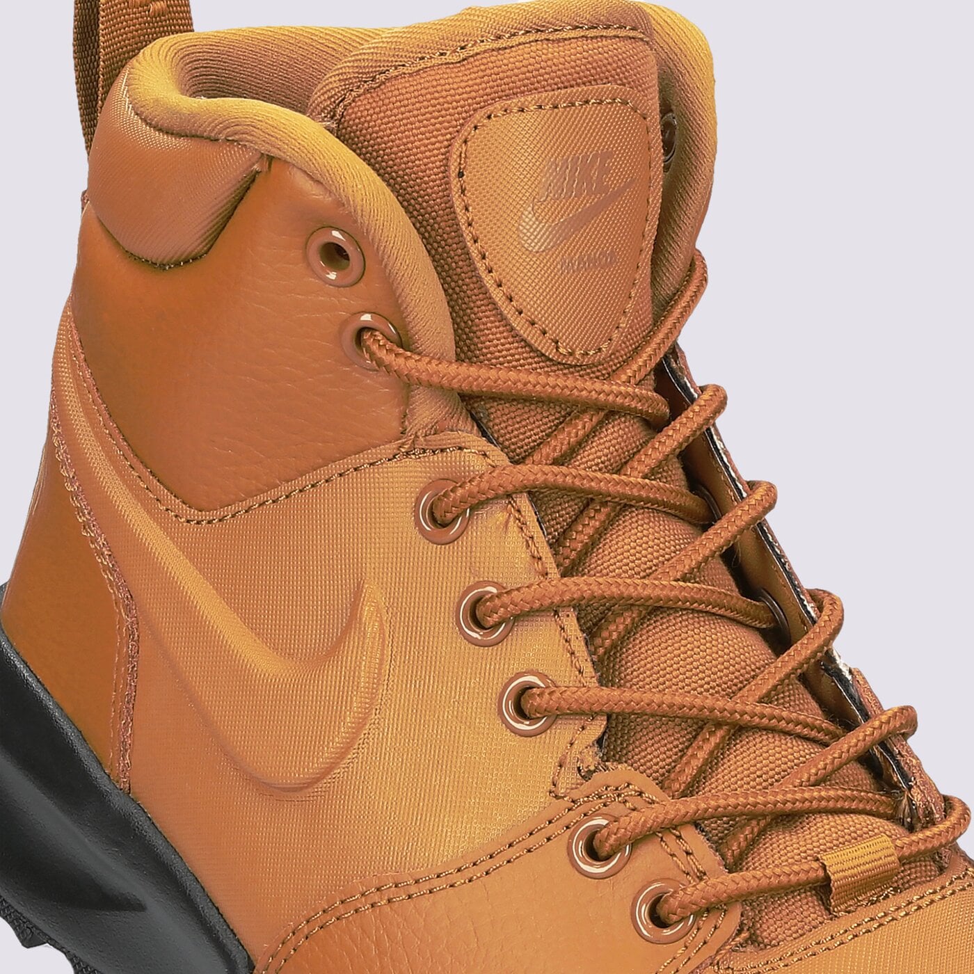 Детски зимни обувки NIKE MANOA LEATHER  bq5372-700 цвят кафяв