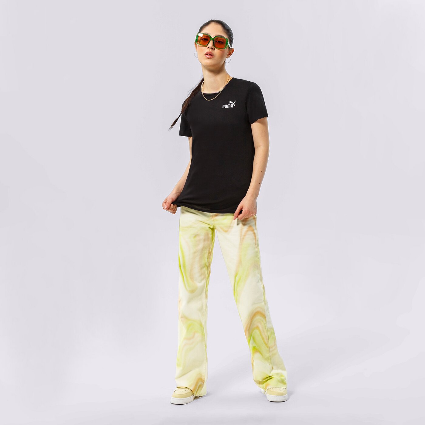 Дамска тениска PUMA ТЕНИСКА ESS+ EMBROIDERY 848331 01 цвят черен