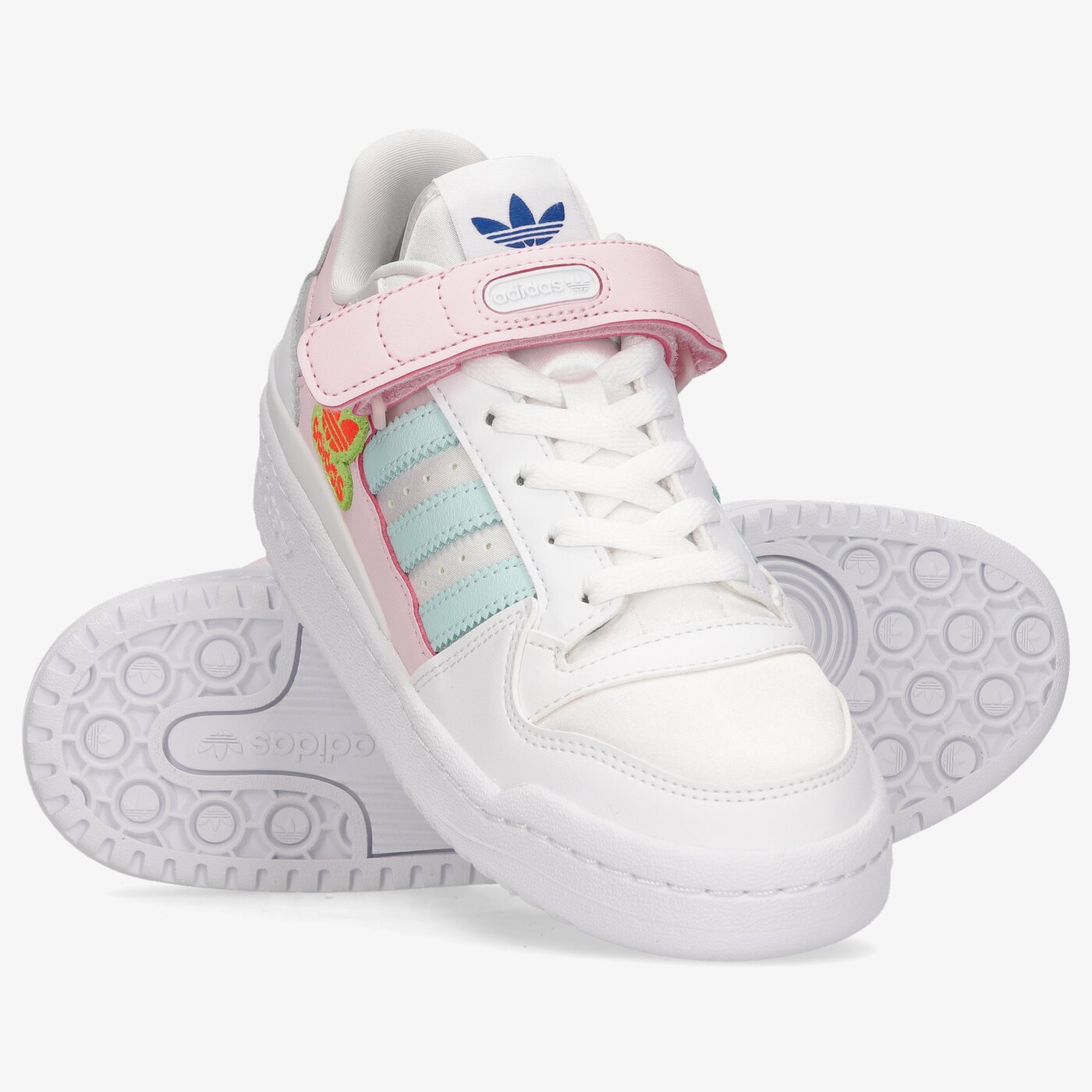 Дамски маратонки ADIDAS FORUM LOW W h05118 цвят бял