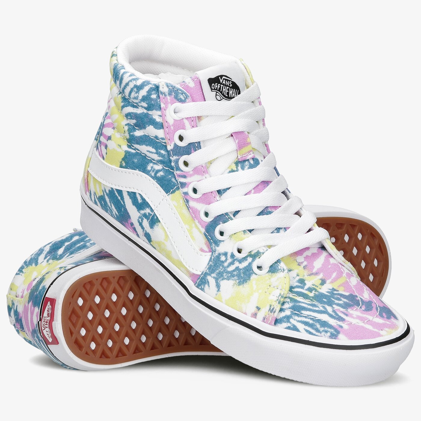 Дамски маратонки VANS UA COMFYCUSH SK8-HI vn0a3wmb49l1 цвят многоцветен