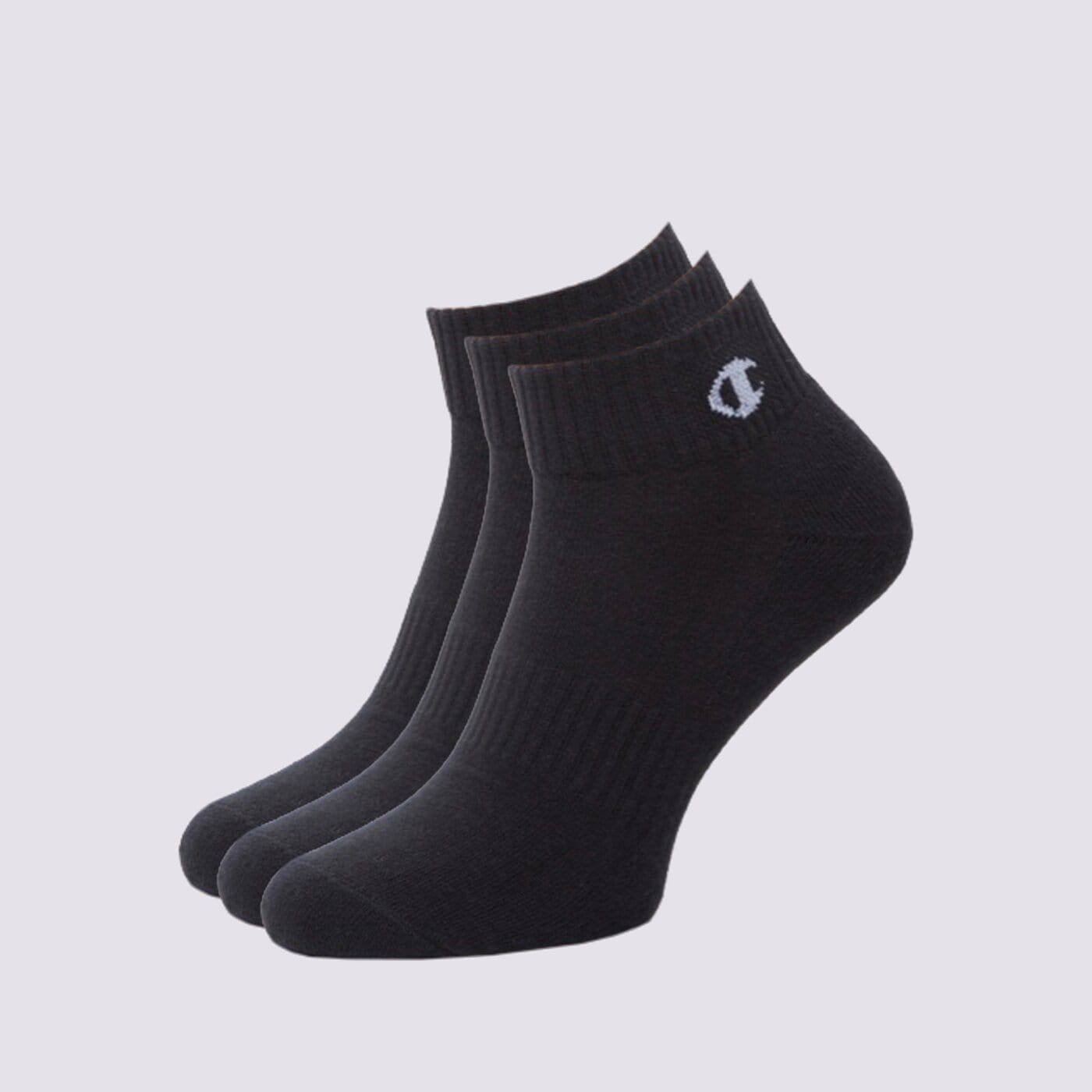 Дамски чорапи CHAMPION ЧОРАПИ SUPERSNEAKER 805342kk001 цвят черен