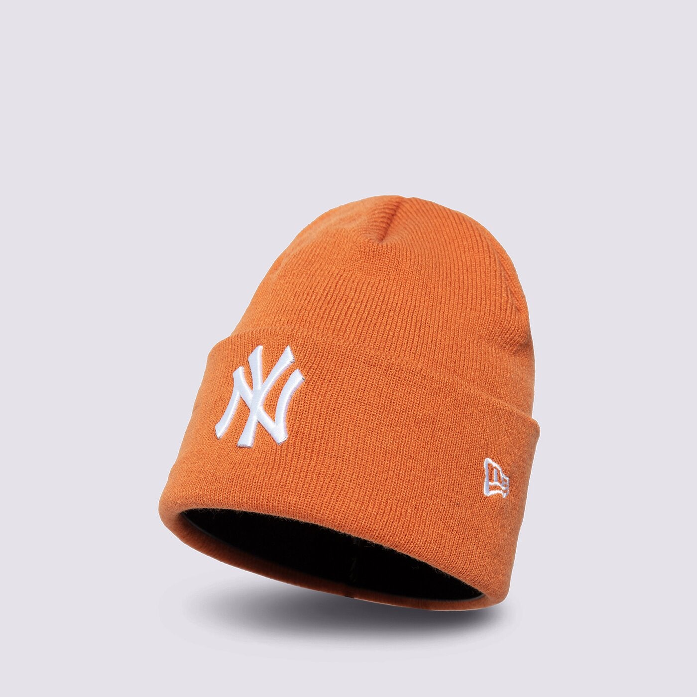 Мъжка зимна шапка NEW ERA ШАПКА LE BEANIE NYY ORA 60292611 цвят оранжев