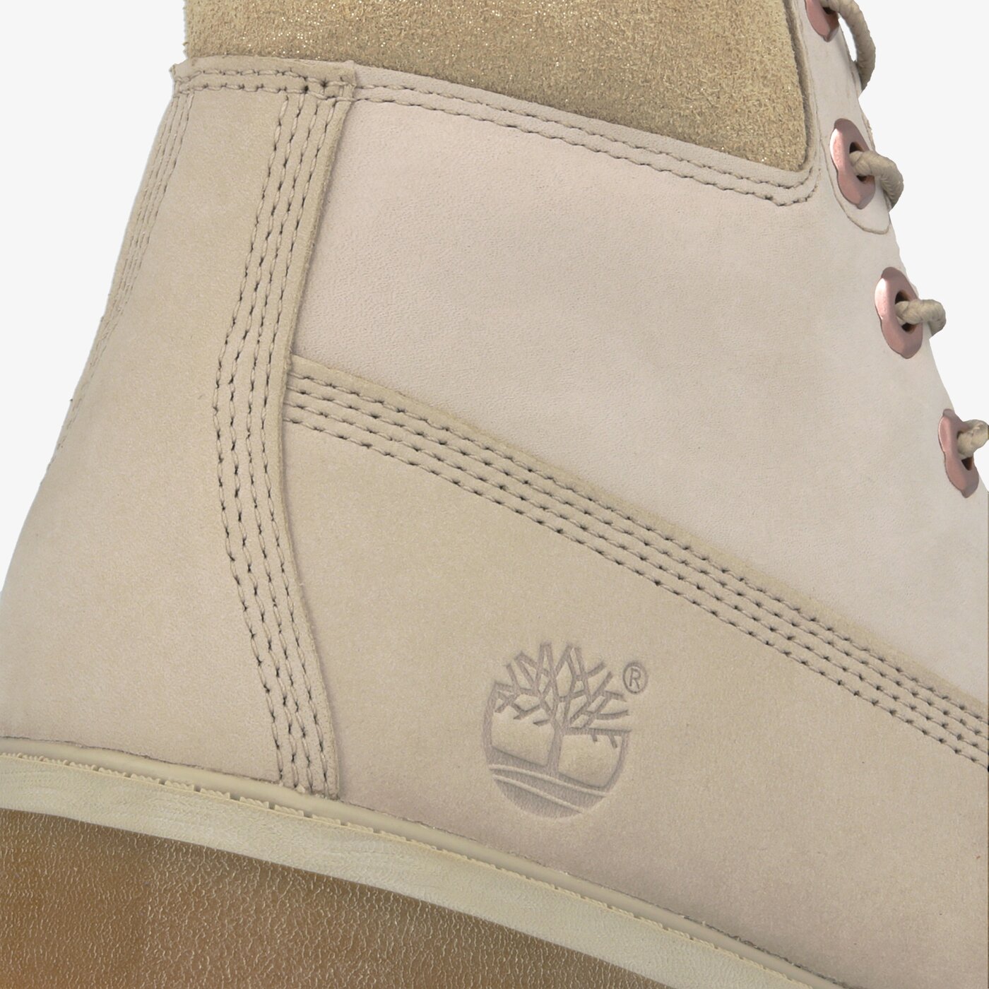 Детски боти TIMBERLAND PREMIUM 6 INCH WP BOOT  tb0a295fk511 цвят бежов