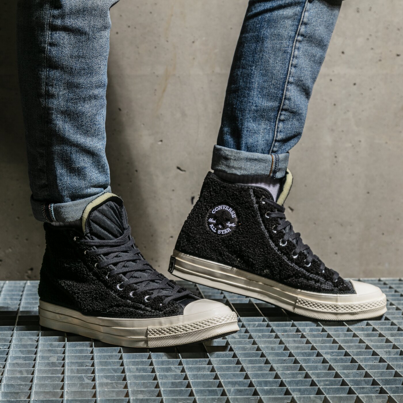 Мъжки маратонки CONVERSE CHUCK 70 FRENCH BINDING 172005c цвят черен
