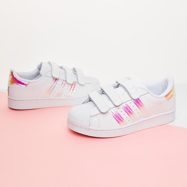 Детски маратонки ADIDAS SUPERSTAR CF C  fv3655 цвят бял