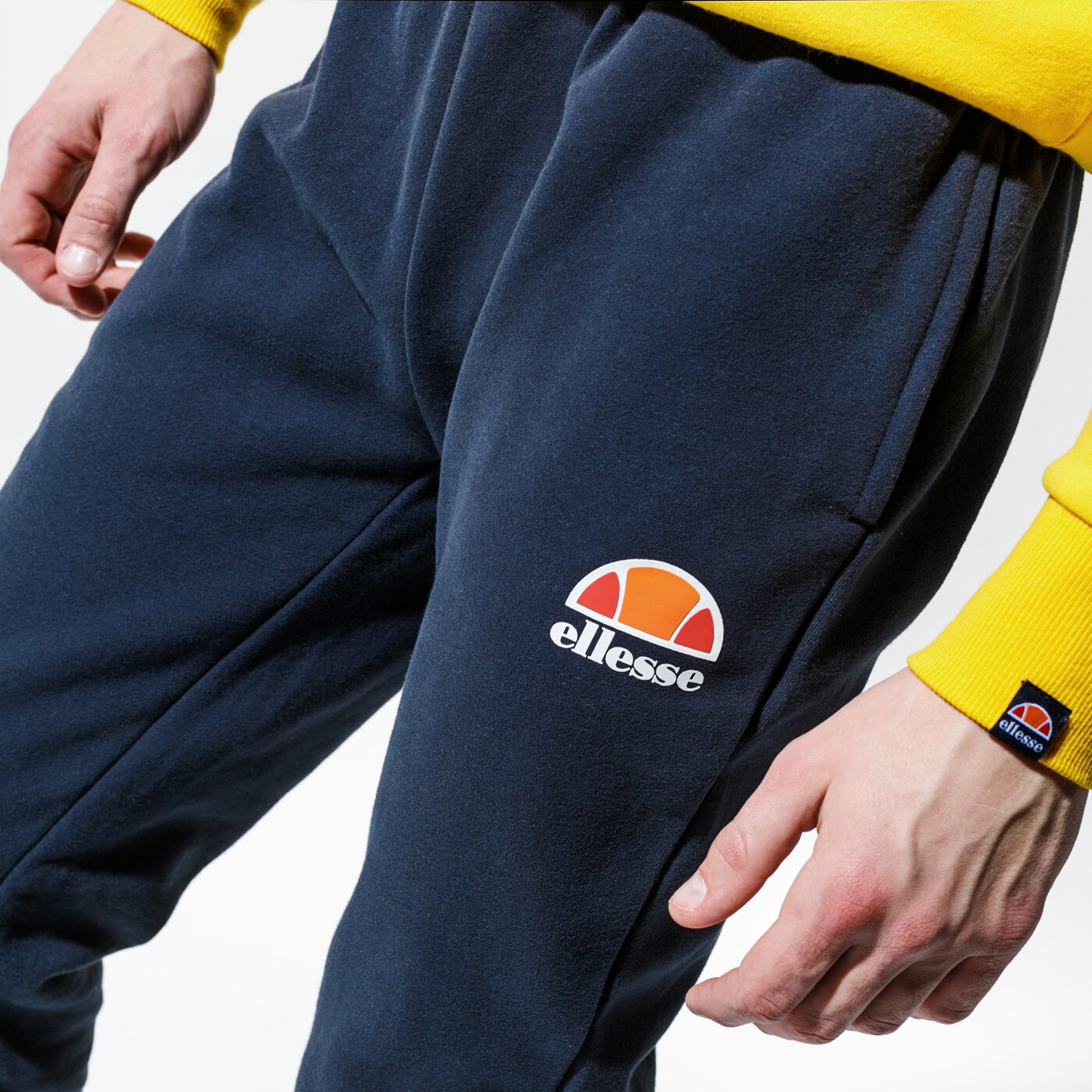Мъжки панталони ELLESSE ПАНТАЛОНИ OVEST NAVY shs01763429 цвят тъмносин