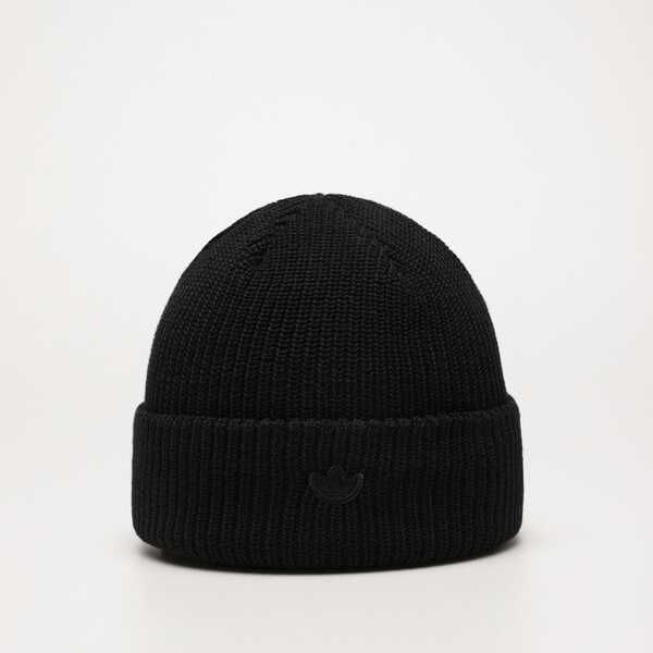 Дамска зимна шапка ADIDAS ШАПКА SHORT BEANIE il8441 цвят черен