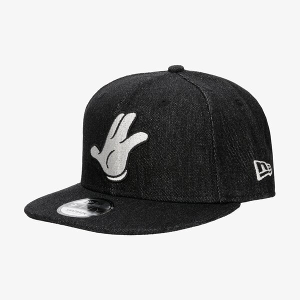 Мъжка шапка с козирка NEW ERA ШАПКА STREET MICKEY DENIM 9FIFTY MICMOU 11941765 цвят черен