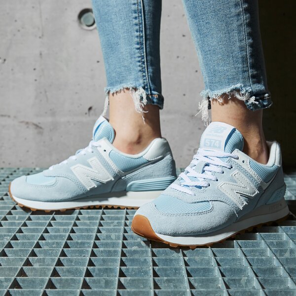 Дамски маратонки NEW BALANCE 574  wl574pe2 цвят син