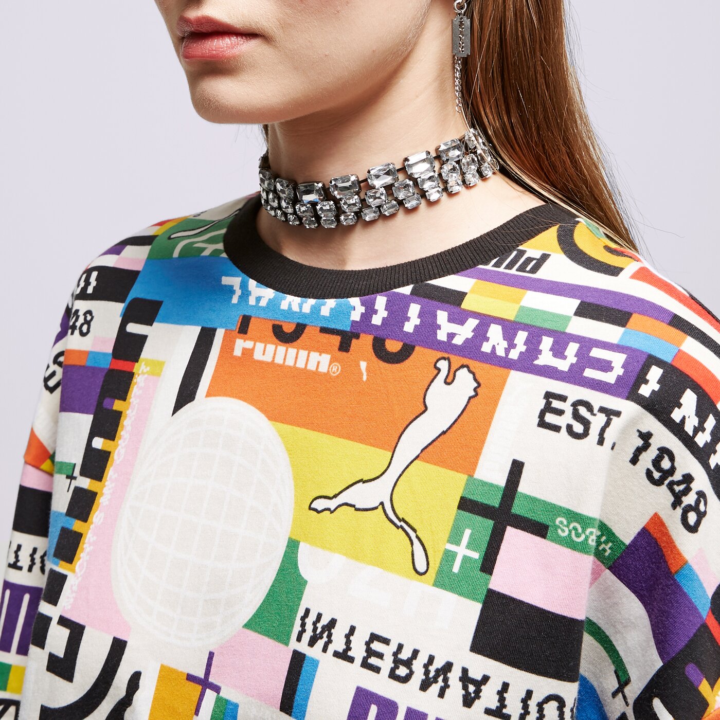 Дамска тениска PUMA ТЕНИСКА 530740 530740 02 цвят многоцветен