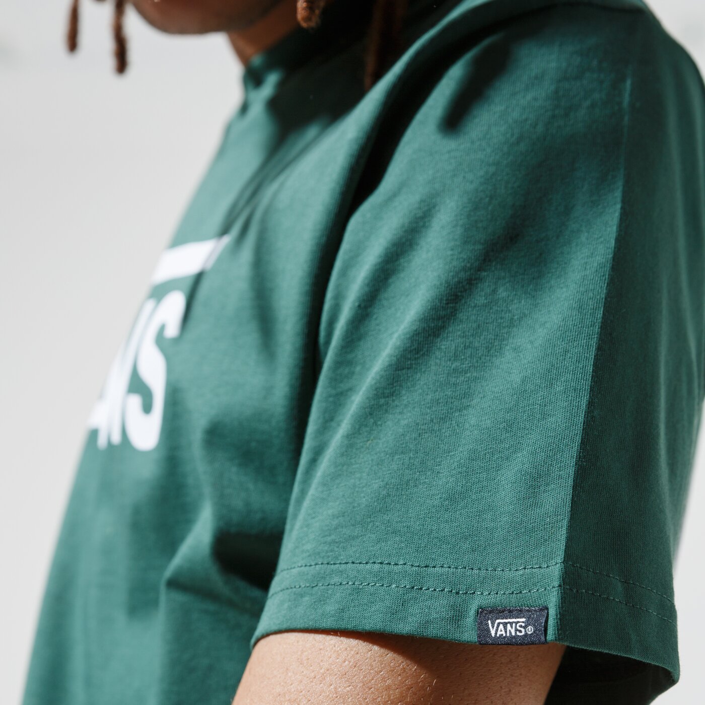 Мъжка тениска VANS ТЕНИСКА VANS CLASSIC vn000gggeei1 цвят зелен