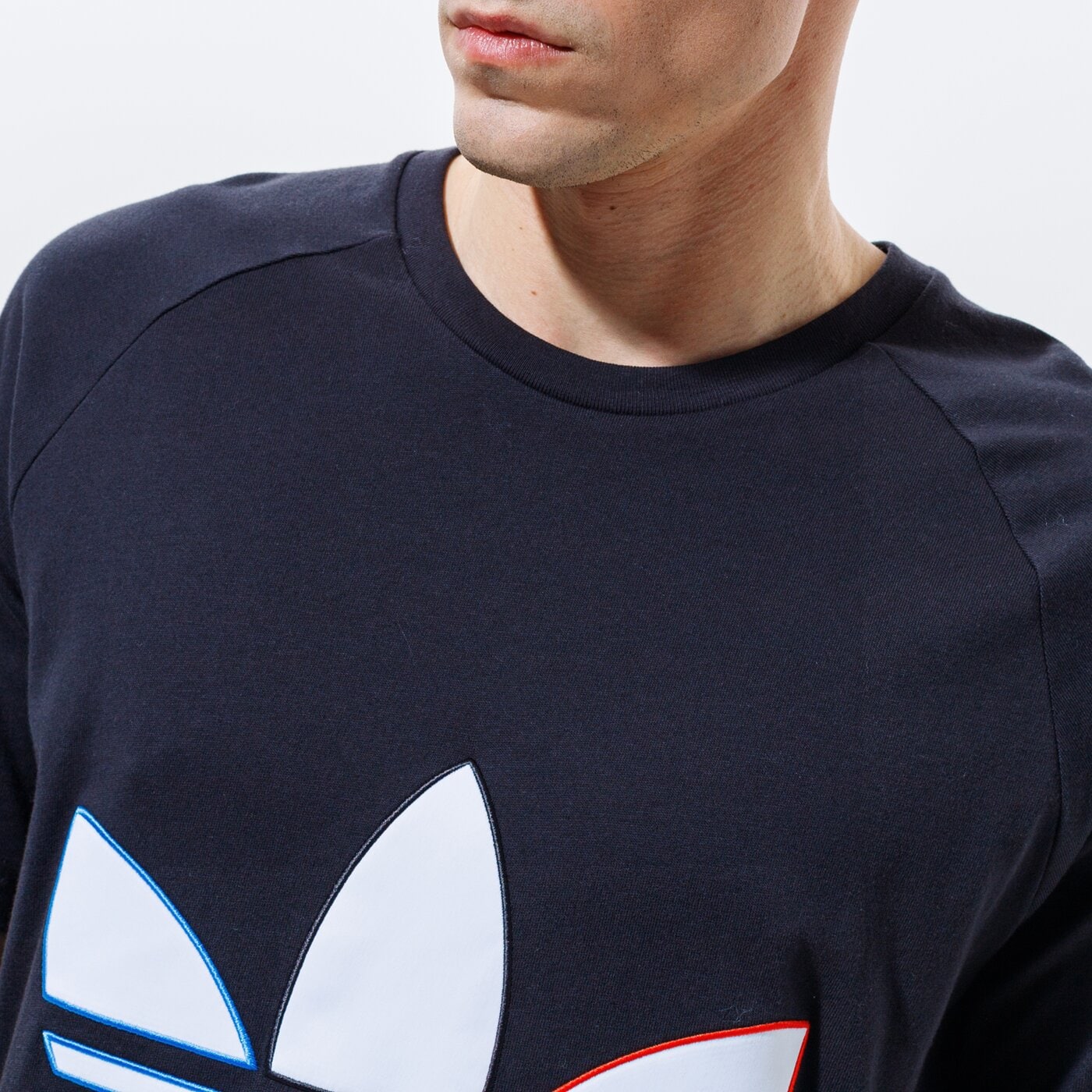 Мъжка тениска ADIDAS ТЕНИСКА TRICOL TEE gq8919 цвят черен