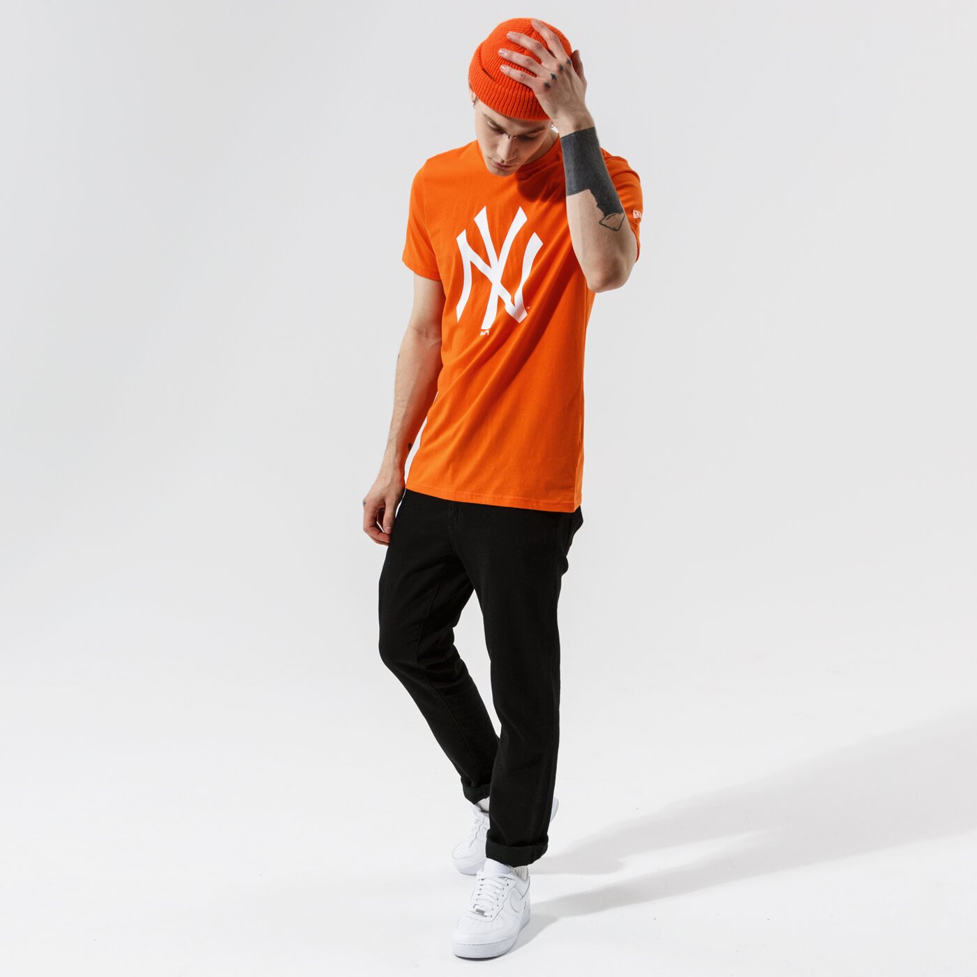 Мъжка тениска NEW ERA ТЕНИСКА MLB SEASONAL TEAM LOGO TEE NEYYAN SORWHI 12827226 цвят горчица