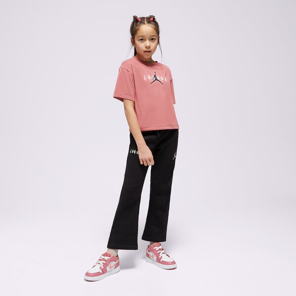 Детска тениска JORDAN ТЕНИСКА MJ HBR SUSTAINABLE GIRLS TEE GIRL 45b923p9i цвят розов