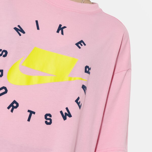 Дамска тениска NIKE ТОП W NSW NSW ТОП SS  SPORTSWEAR at0566-629 цвят розов
