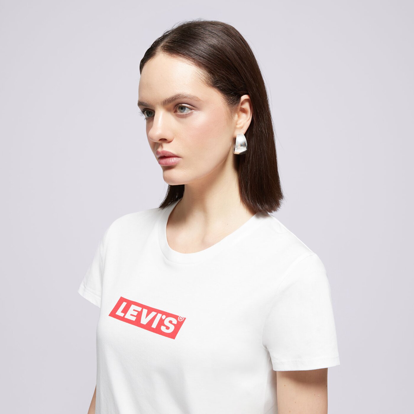 Дамска тениска LEVI'S ТЕНИСКА THE PERFECT TEE 17369-0903 цвят бял