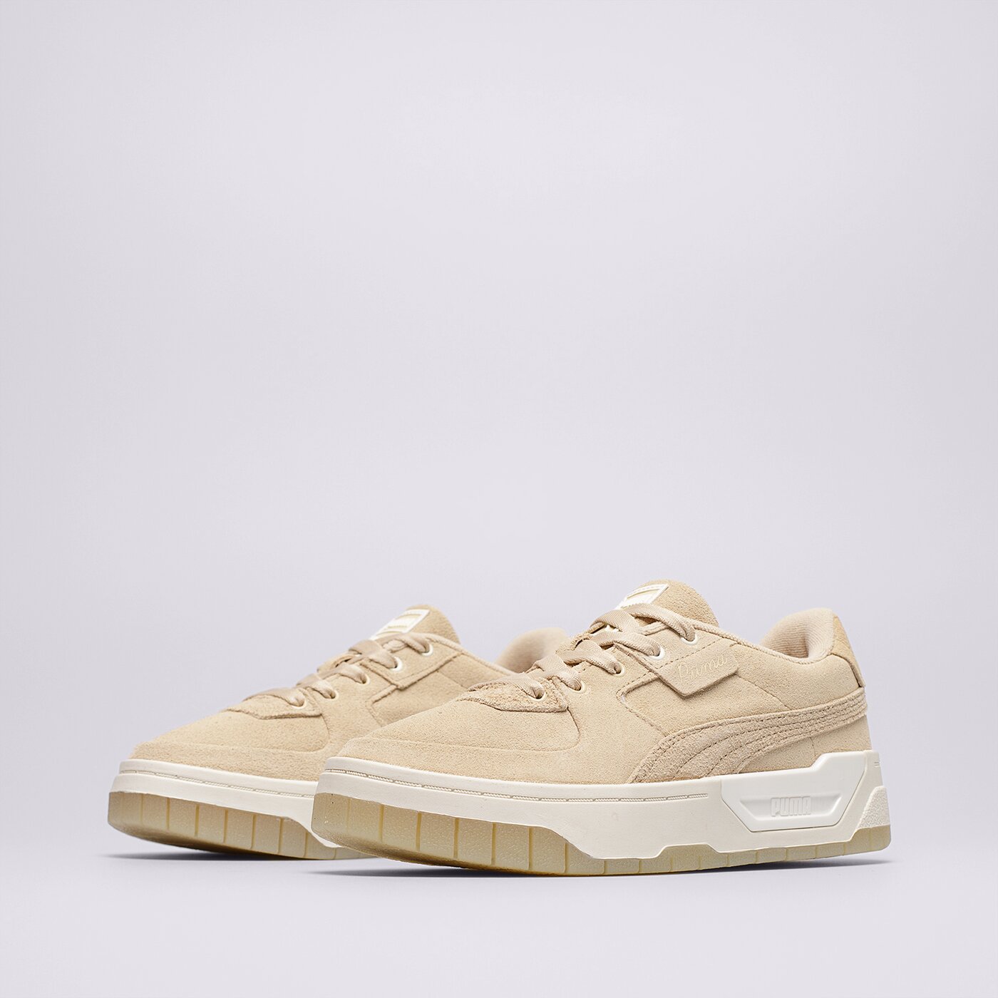 Дамски маратонки PUMA CALI DREAM FIRST SENSE WNS 38714602 цвят бежов