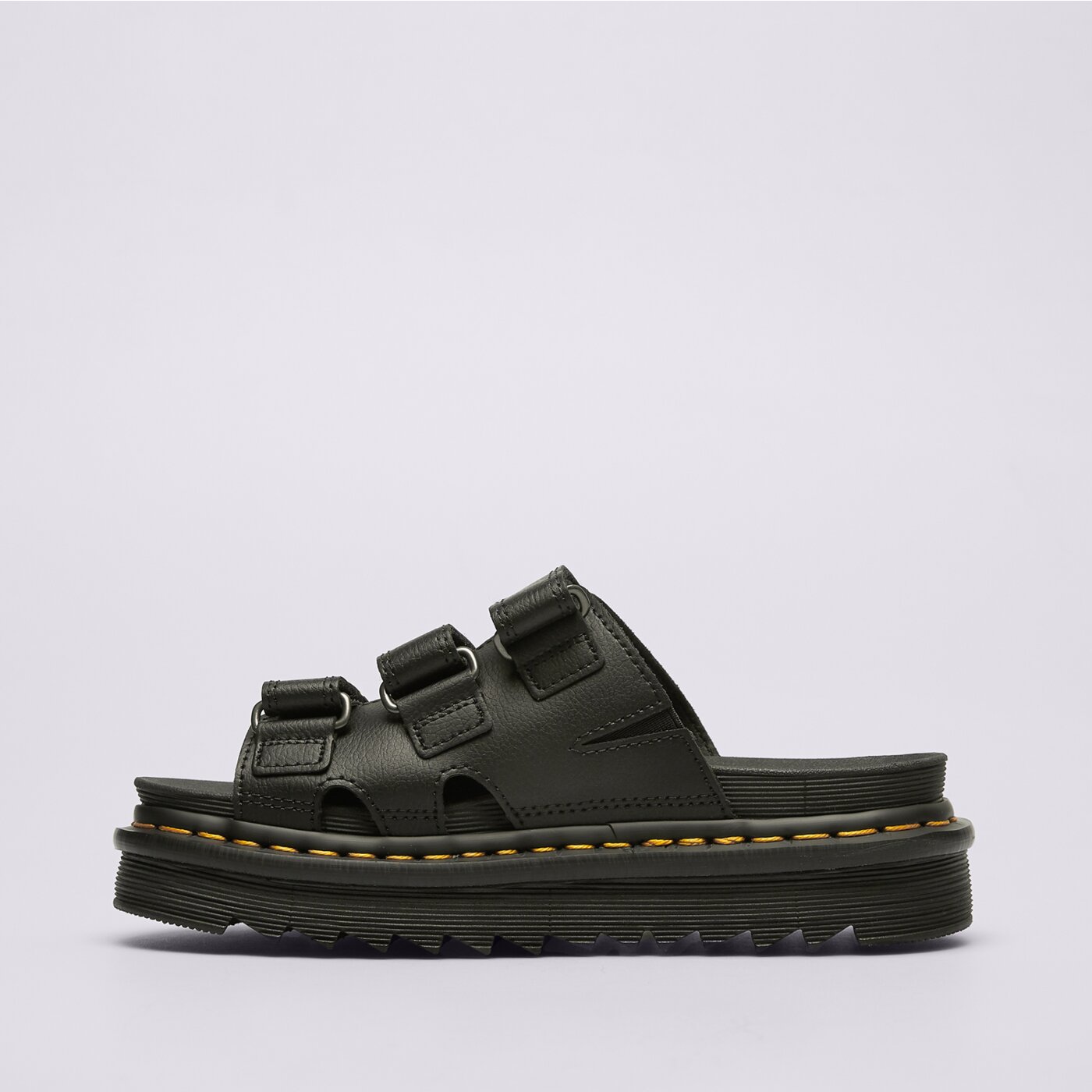 Дамски чехли и сандали DR.MARTENS RAINE SLIDE 40522001 цвят черен