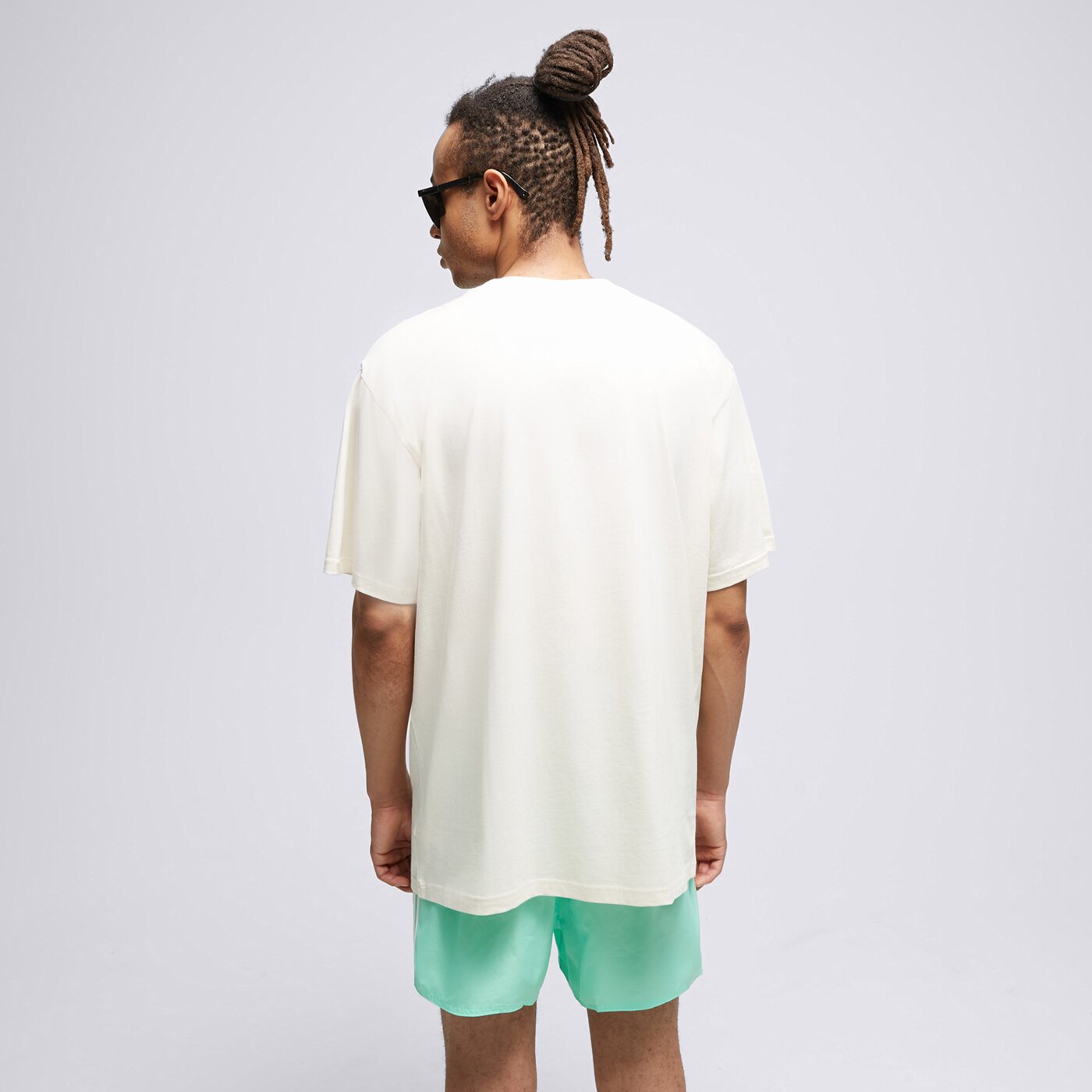 Мъжка тениска ADIDAS ТЕНИСКА MW NATURE LOGO hi2963 цвят бял