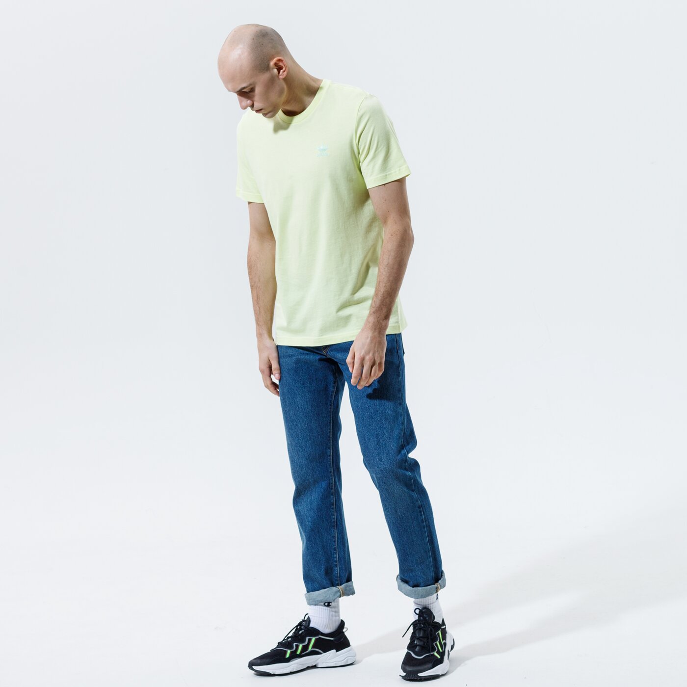 Мъжка тениска ADIDAS ТЕНИСКА ESSENTIAL TEE gn3403 цвят жълт