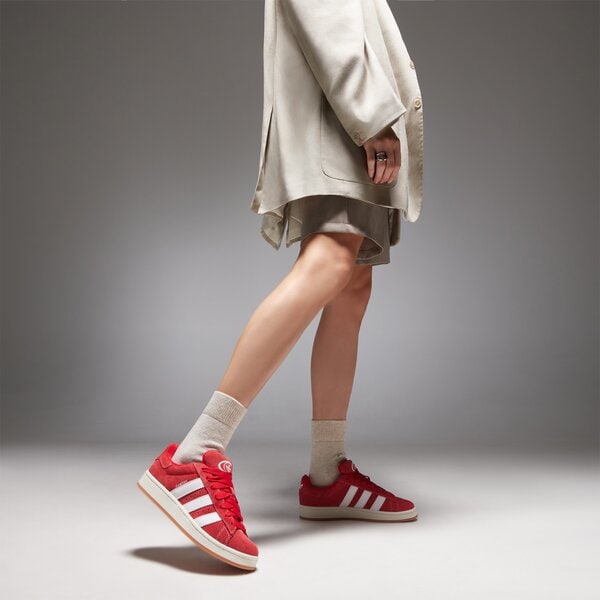 Дамски маратонки ADIDAS CAMPUS 00S h03474 цвят червен