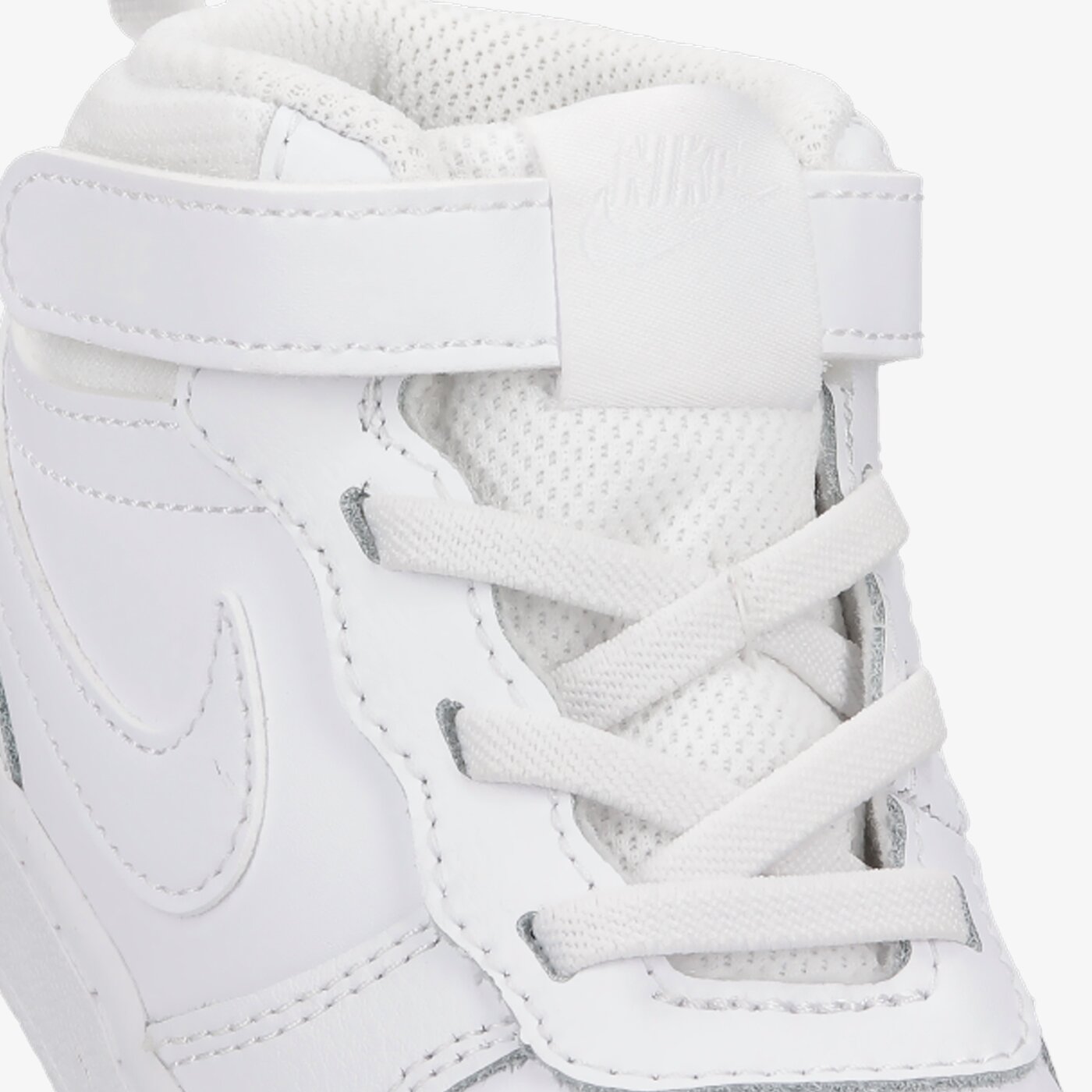 Детски маратонки NIKE COURT BOROUGH MID 2 cd7784-100 цвят бял
