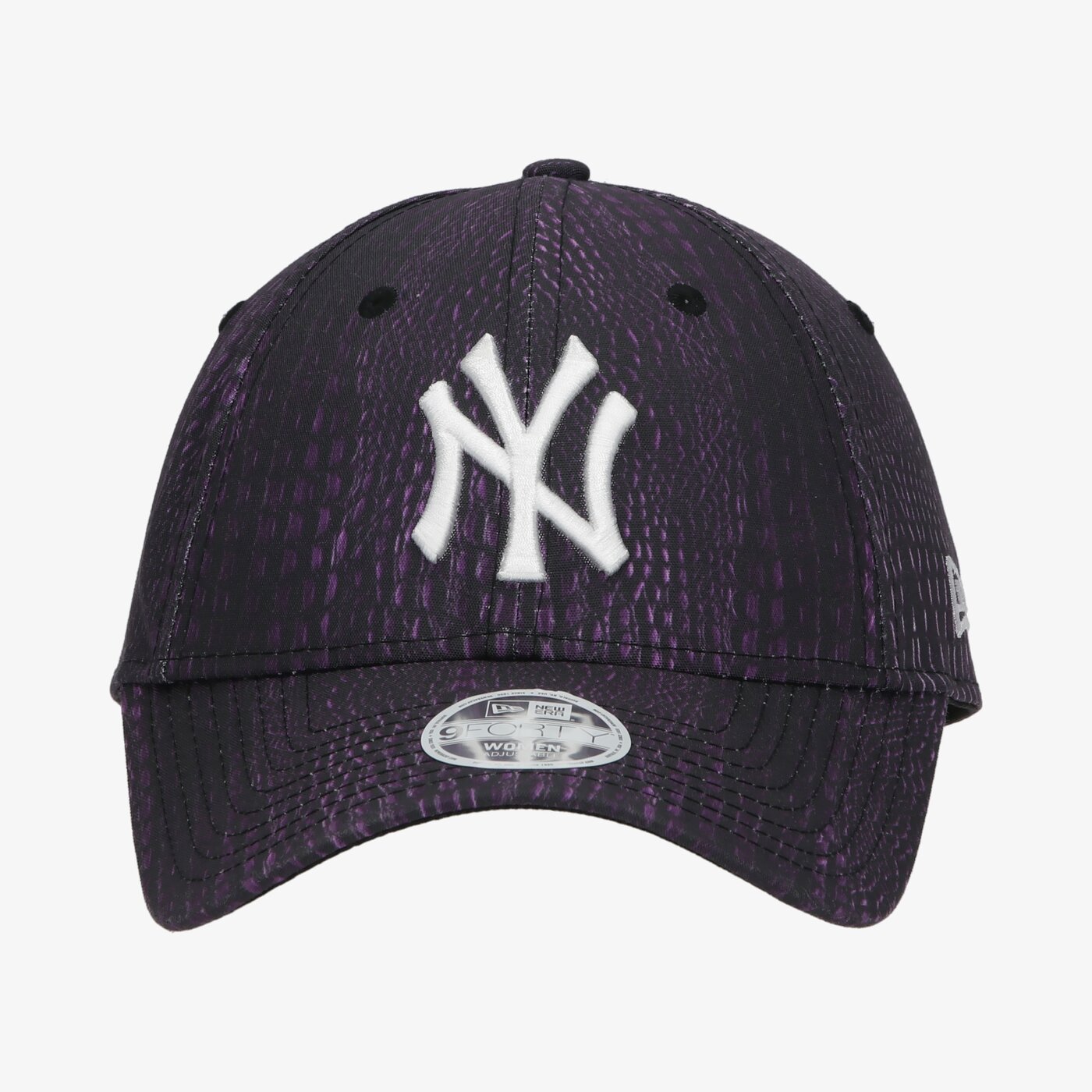 Дамска шапка с козирка NEW ERA ШАПКА WMNS ANIMAL PRINT 940 NYY 60240575 цвят виолетов