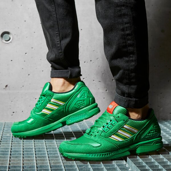 Мъжки маратонки ADIDAS ZX 8000 LEGO fy7082 цвят зелен