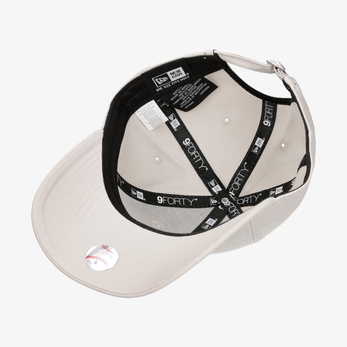 Дамска шапка с козирка NEW ERA ШАПКА WMNS 9FORTY NY YANKEES NEW YORK YANKEES 11871484 цвят сив