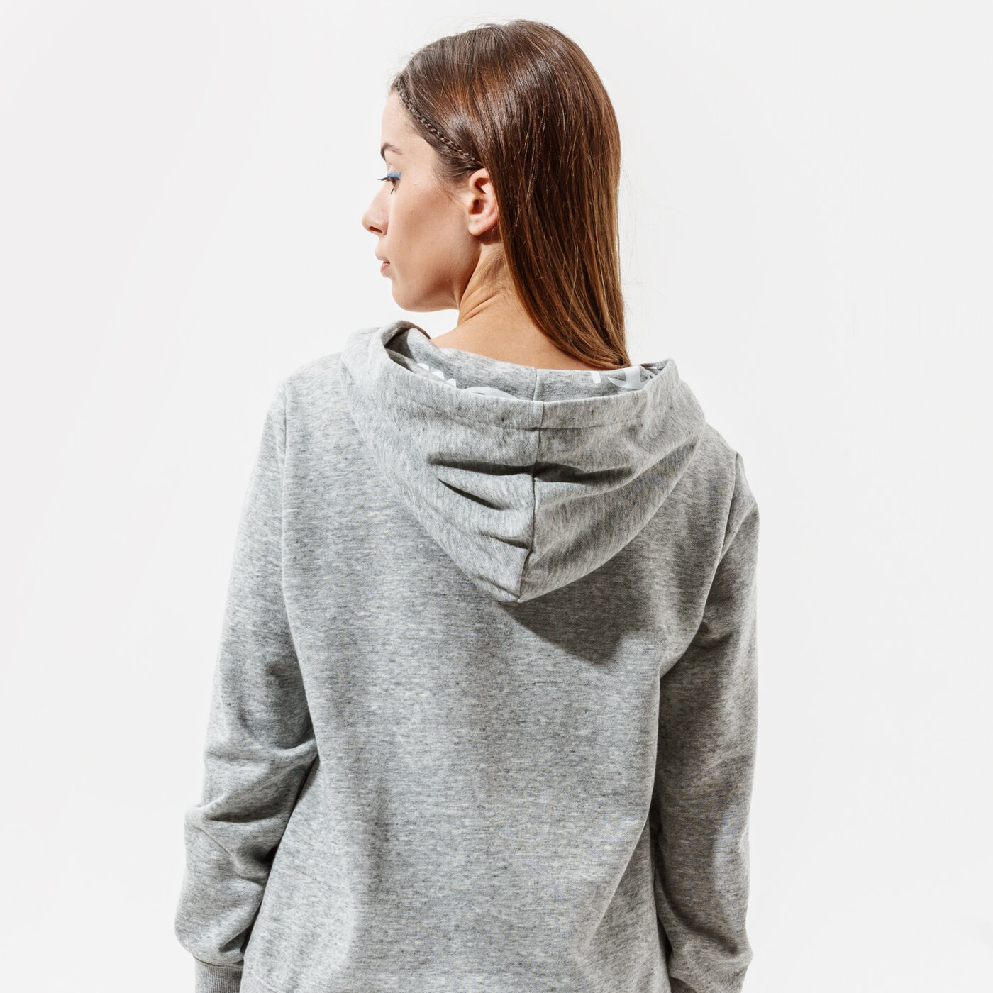 Дамски суичър CHAMPION СУИТЧЪР С КАЧУЛКА HOODED SWEATSHIRT 112580em029 цвят сив