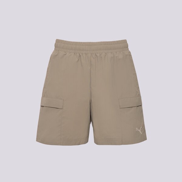 Мъжки къси панталони PUMA ШОРТИ WARDROBE ESS RELAXED CARGO SHORTS 6" WV 629656 83 цвят бежов