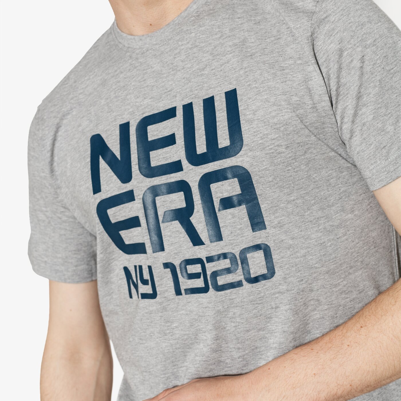 Мъжка тениска NEW ERA ТЕНИСКА SS CLASSIC LOGO TEE NE LGH 11593833 цвят сив